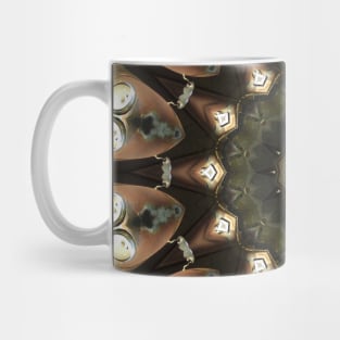 Rusty Alien Head Mandala Mug